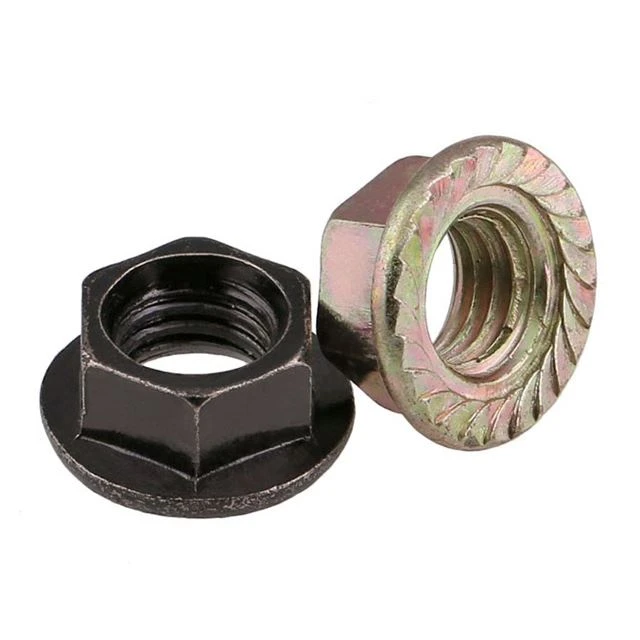 Porcas de flange hexagonal